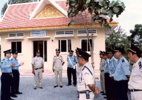 Cambodia introduces 1st police 'koban'